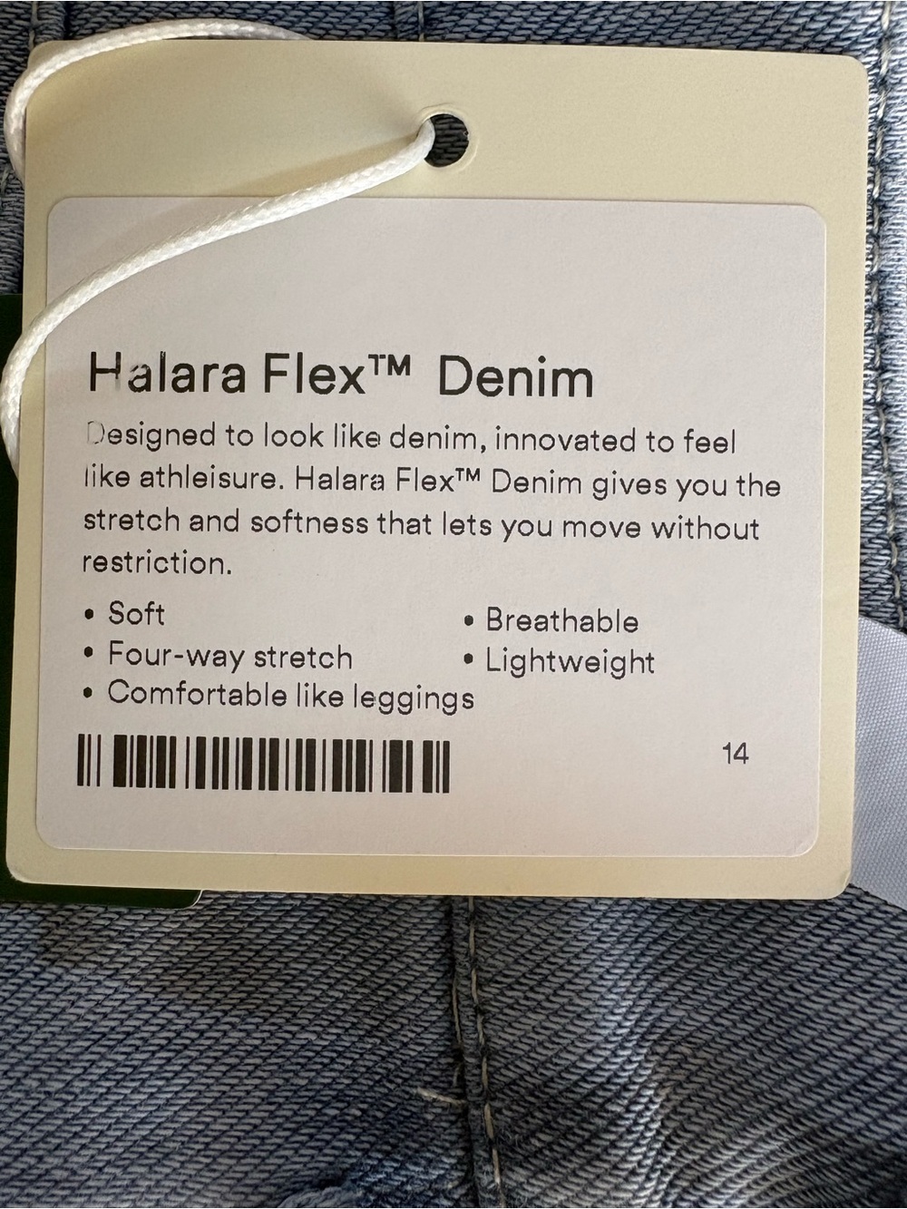 HALARA Light Wash Wide Leg Jeans - Picture 6 of 9
